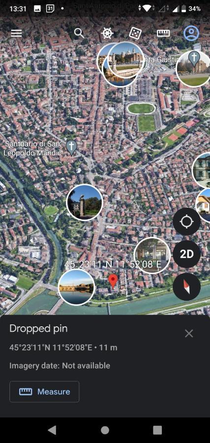Vicino Al Prato Della Valle Intero Appartamento Parcheggio Facile Di Fronte Padua Exterior foto