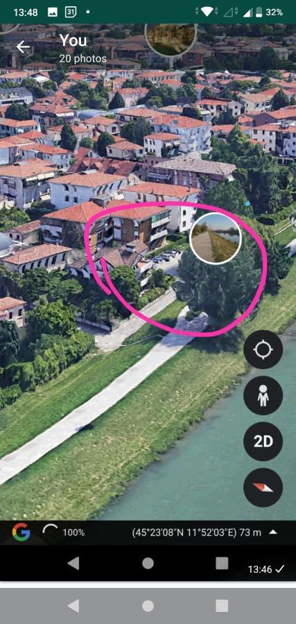 Vicino Al Prato Della Valle Intero Appartamento Parcheggio Facile Di Fronte Padua Exterior foto